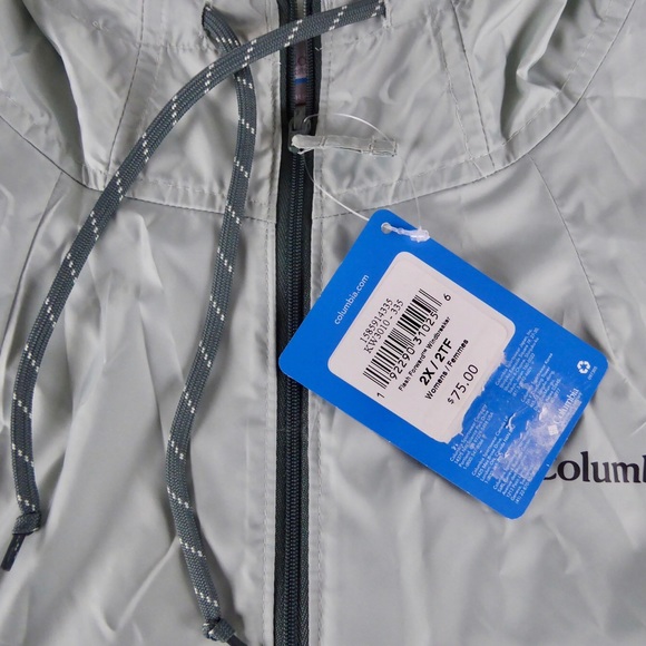 Columbia Flash Forward Light Rain Windbreaker NWT - Picture 7 of 8
